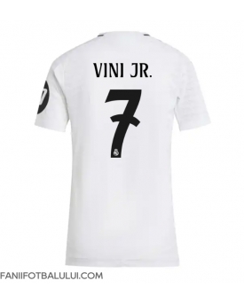 Real Madrid Vinicius Junior #7 Tricou Fotbal Replică 2024-25 Femei Acasa